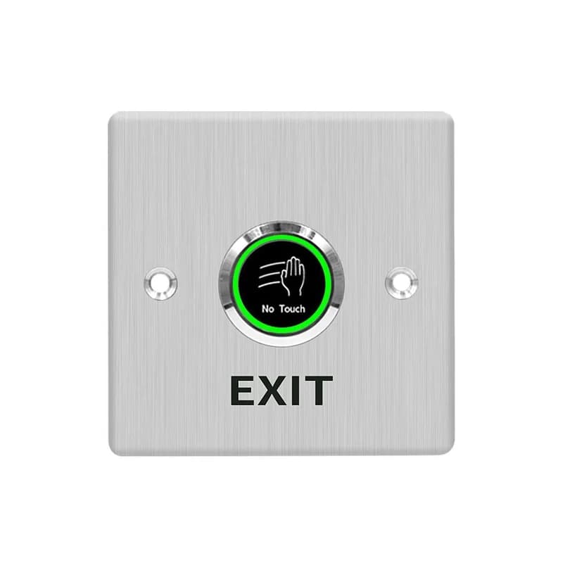 No Touch Exit Button — Infrared · Stainless Steel